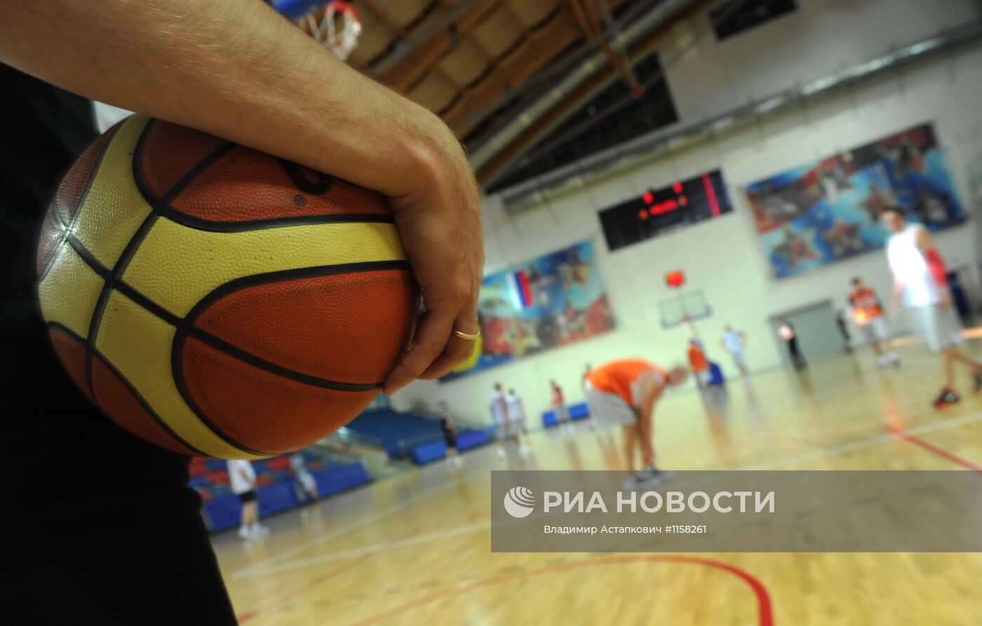 Баскетбол. Тренировочный матч сборной России