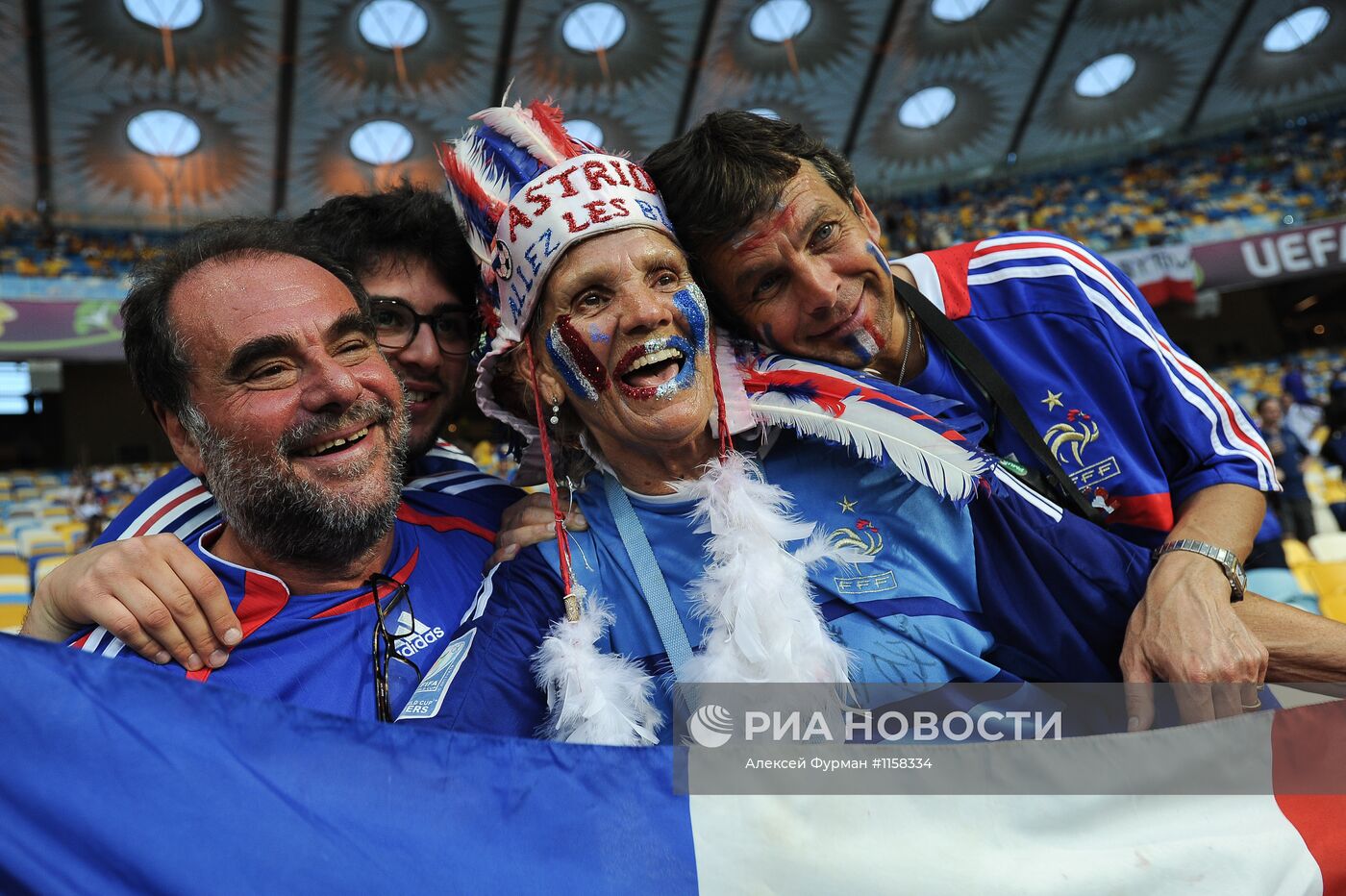 Футбол. ЕВРО - 2012. Матч сборных Швеции и Франции