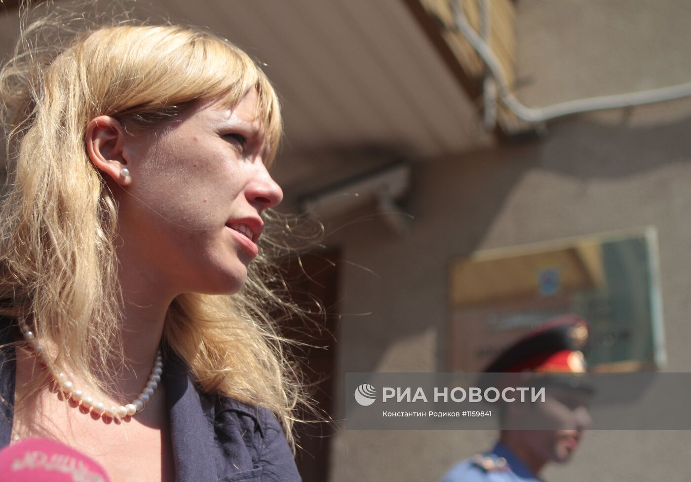 Допрос Марии Бароновой в Следственном комитете