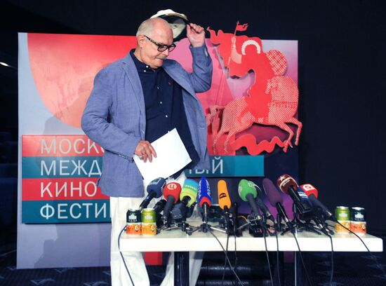 Пресс-конференция Никиты Михалкова в рамках 34 ММКФ