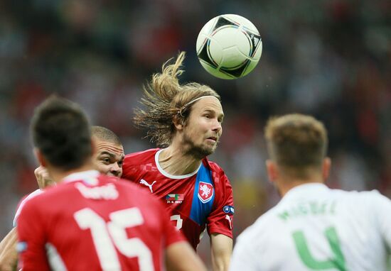 Футбол. ЕВРО - 2012. Матч сборных Чехии и Португалии