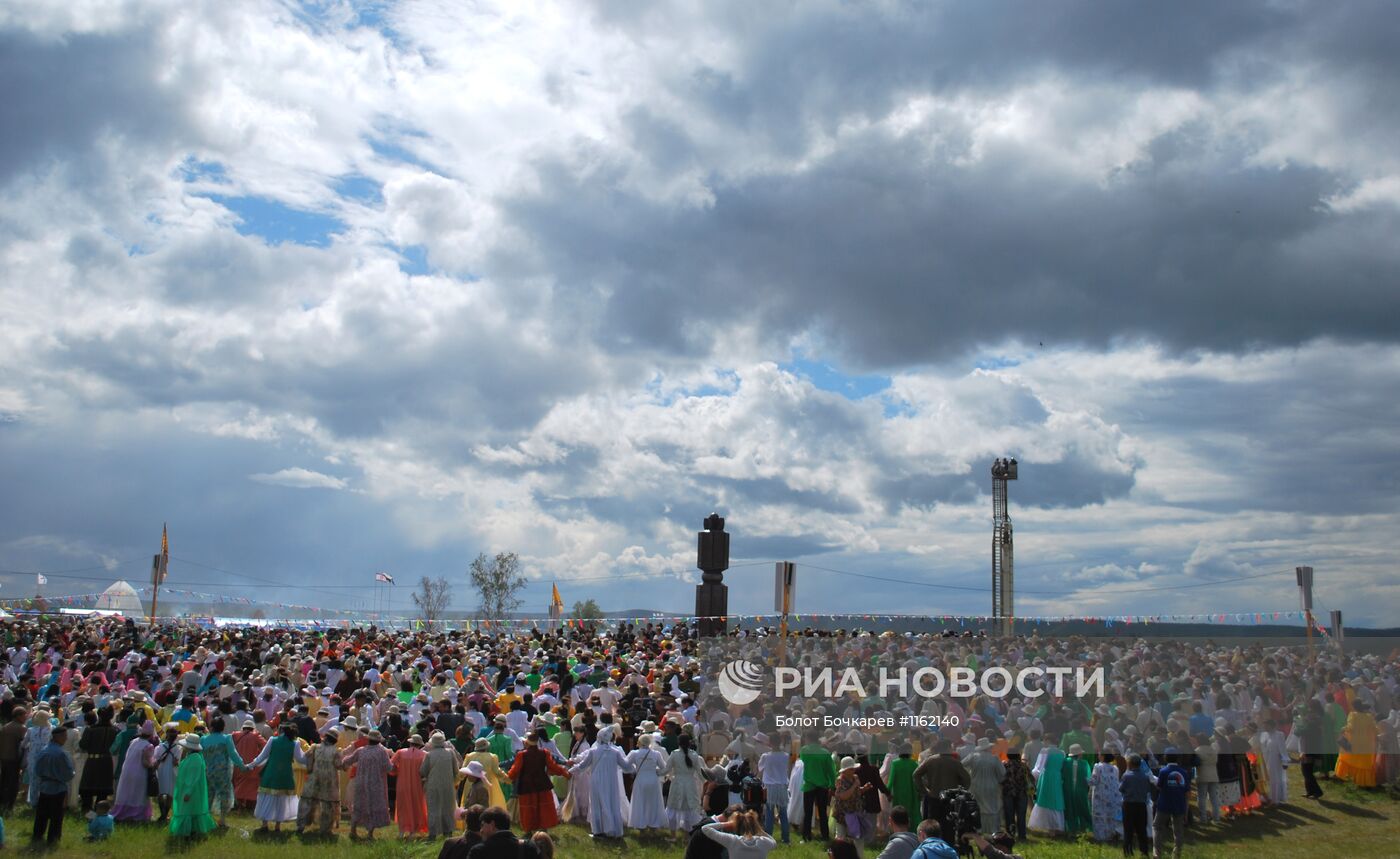 Национальный праздник Ысыах в Якутске