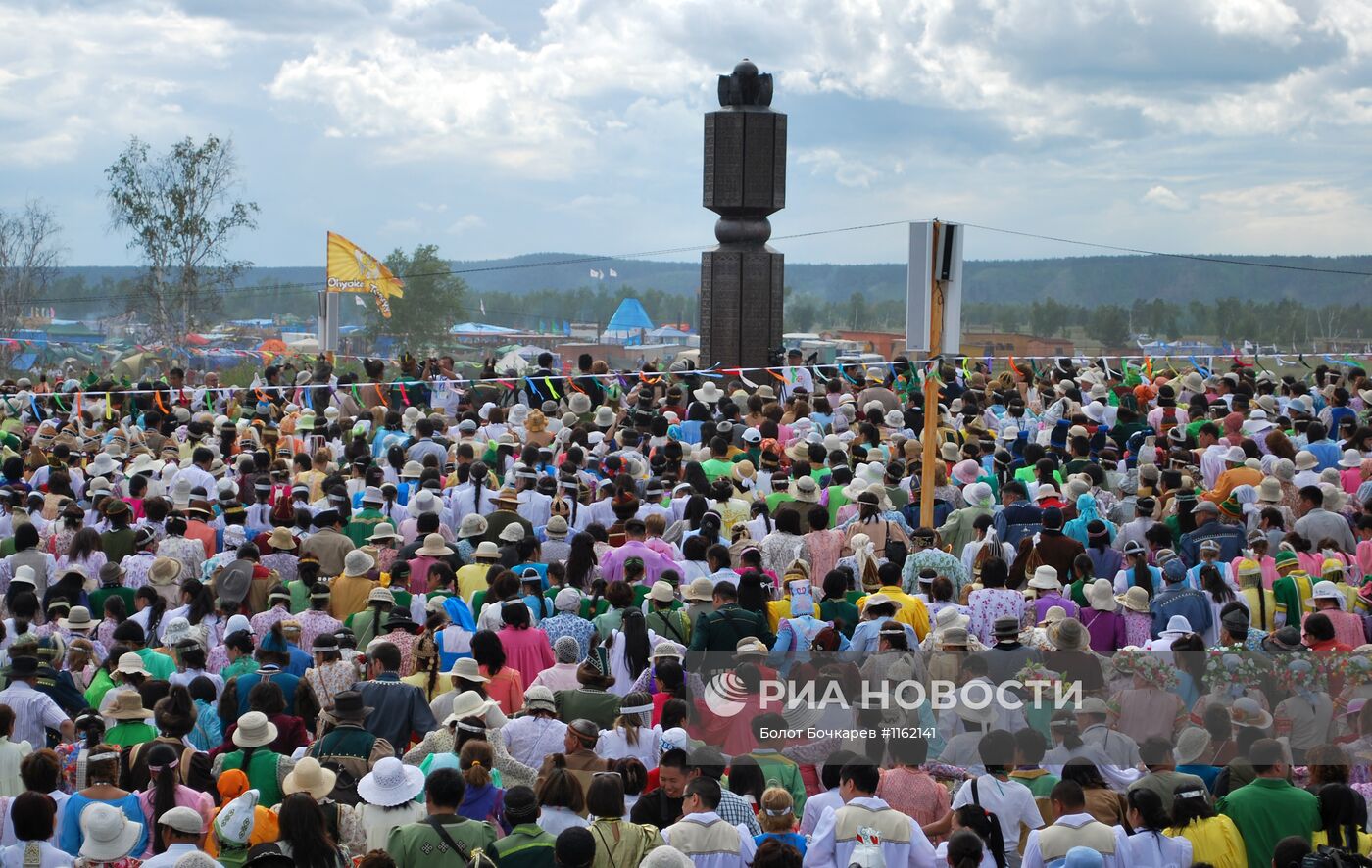 Национальный праздник Ысыах в Якутске