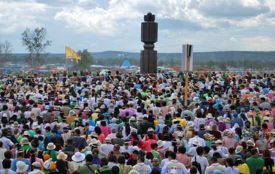 Национальный праздник Ысыах в Якутске