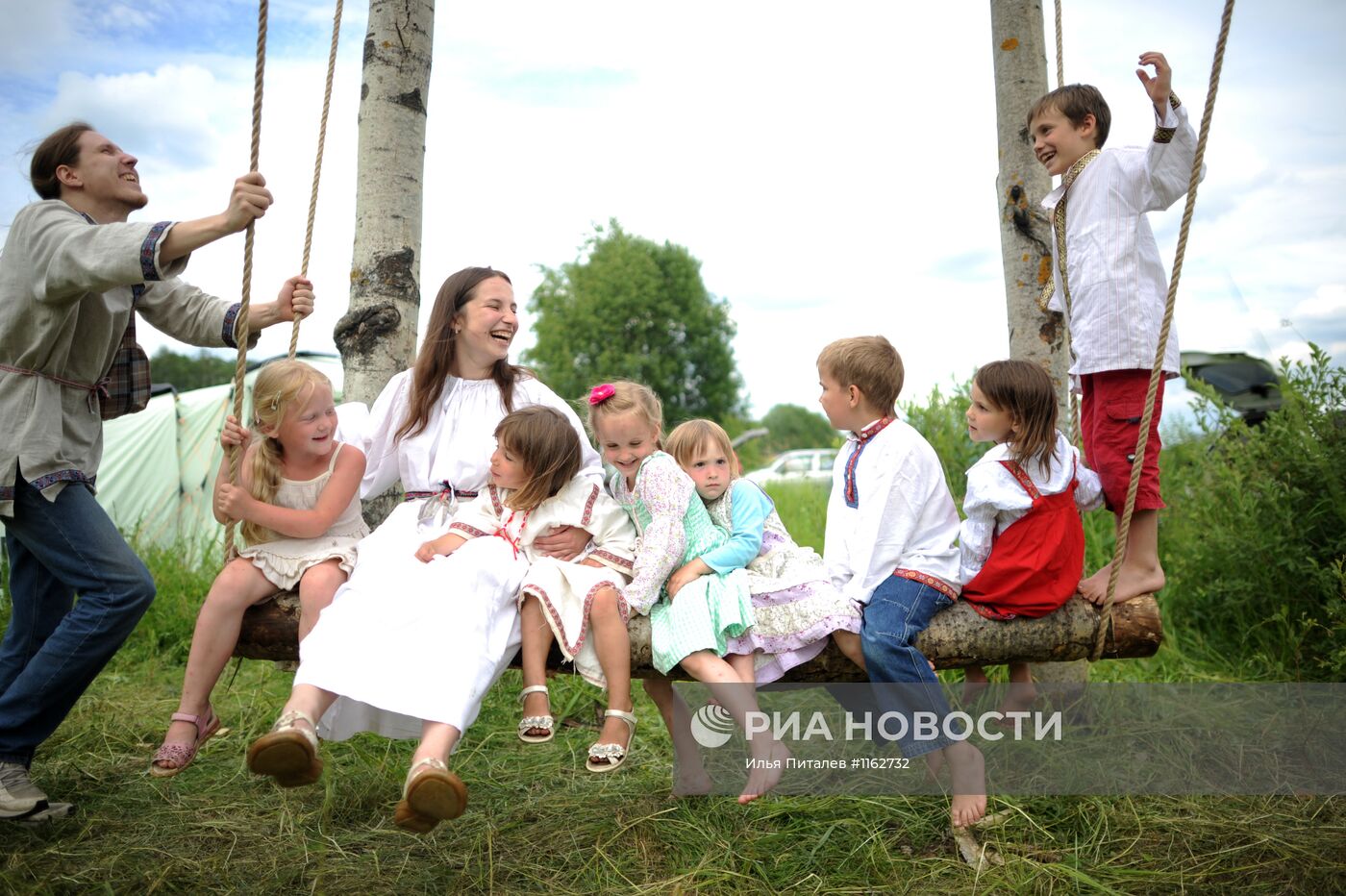 Празднование Дня Ивана Купалы в Калужской области
