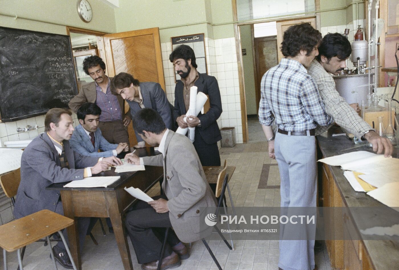 Студенты Кабульского политехнического института