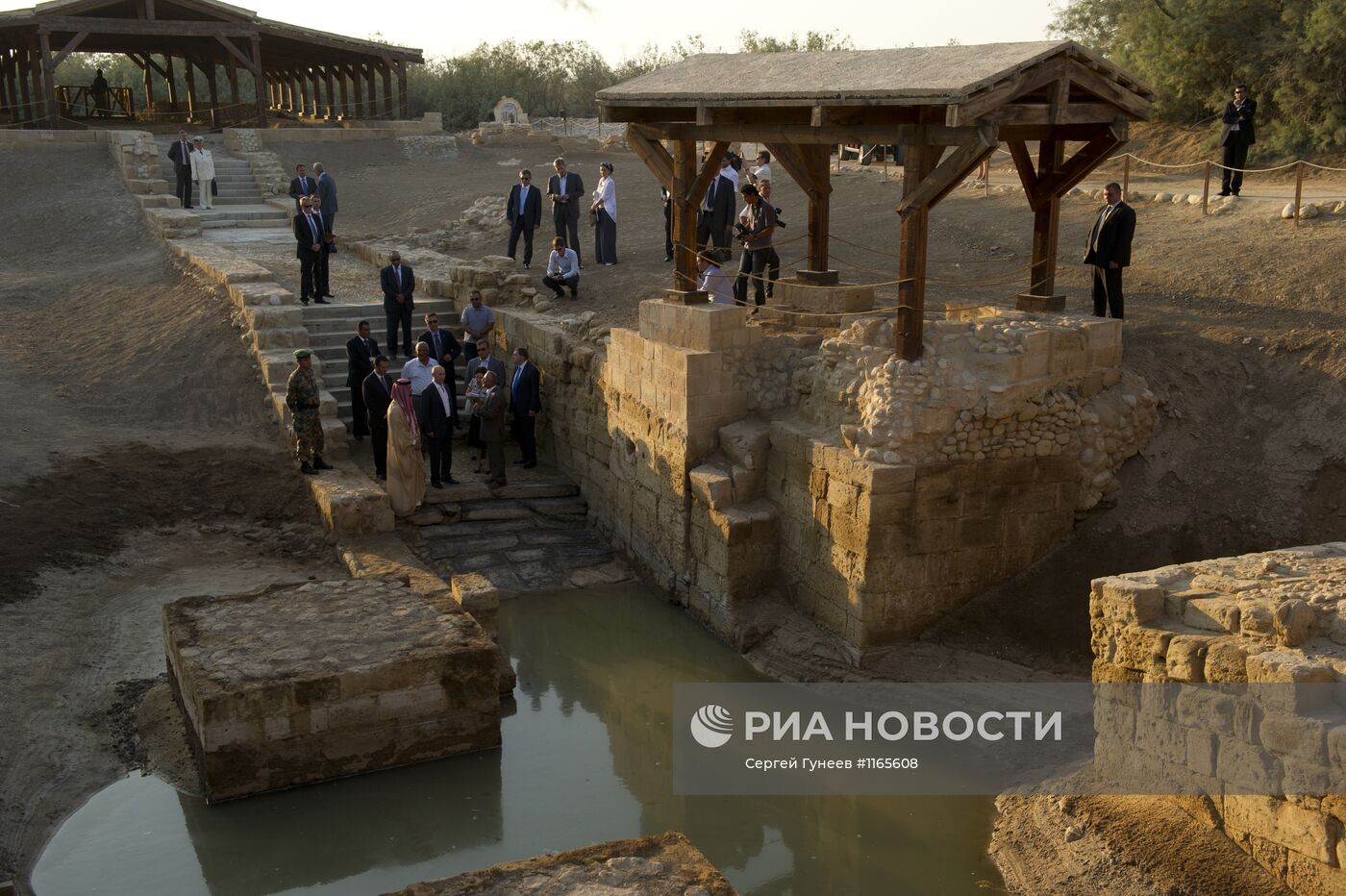 "Место крещения Иисуса Христа" в Иордании