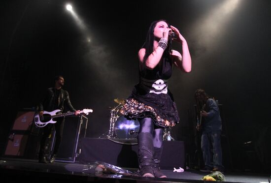 Концерт группы Evanescence в Москве