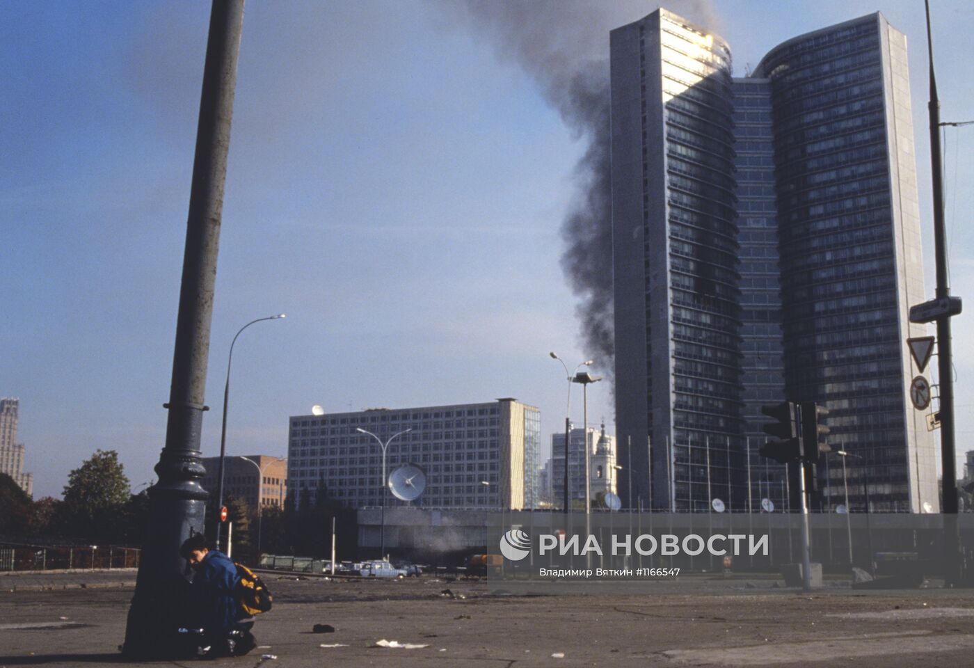 Москва в дни конституционного кризиса 1993 года
