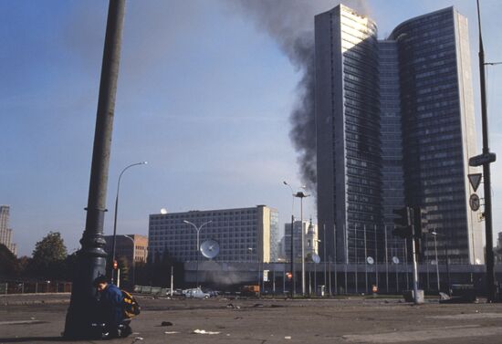 Москва в дни конституционного кризиса 1993 года