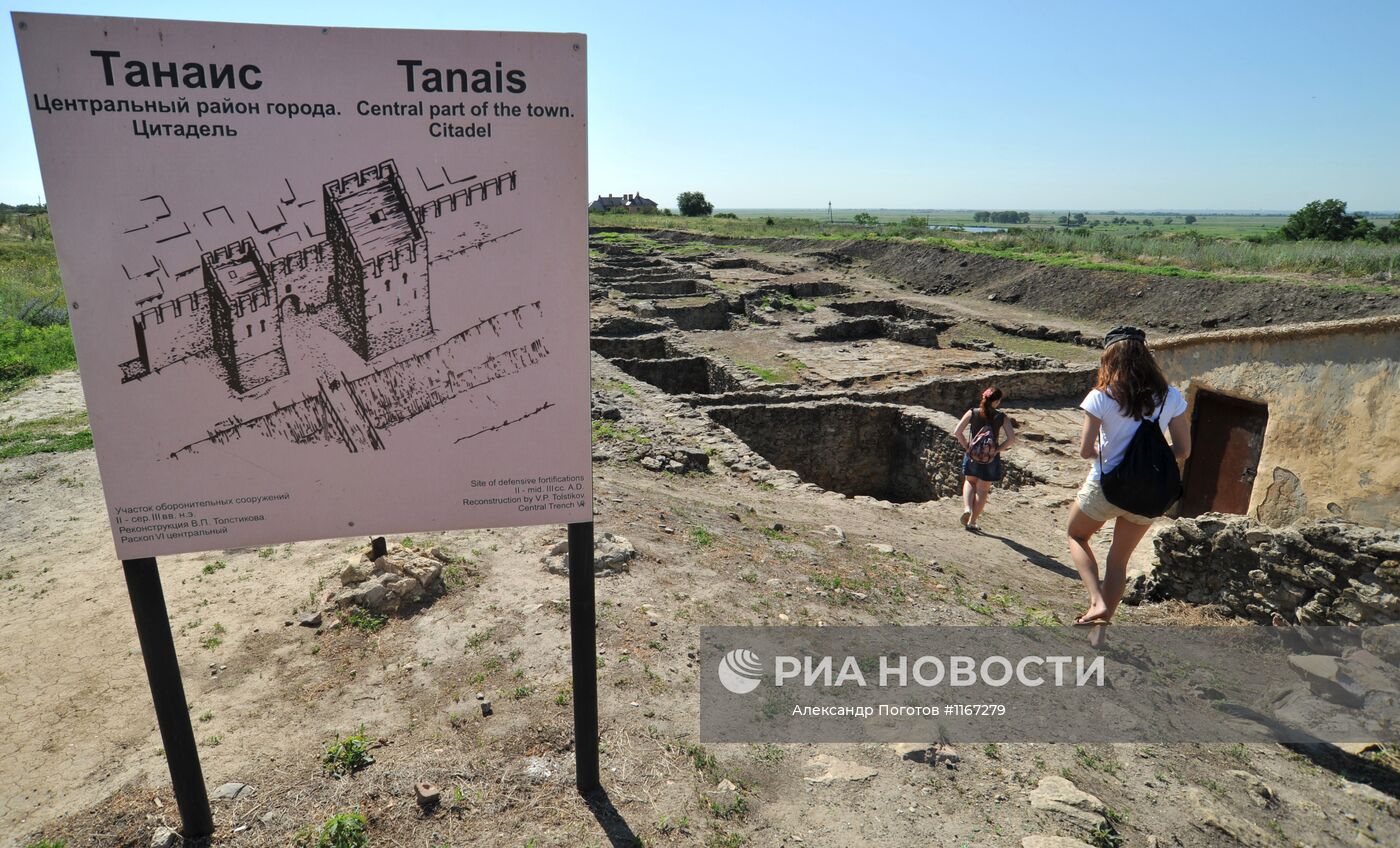 Танаис карта в ростовской области