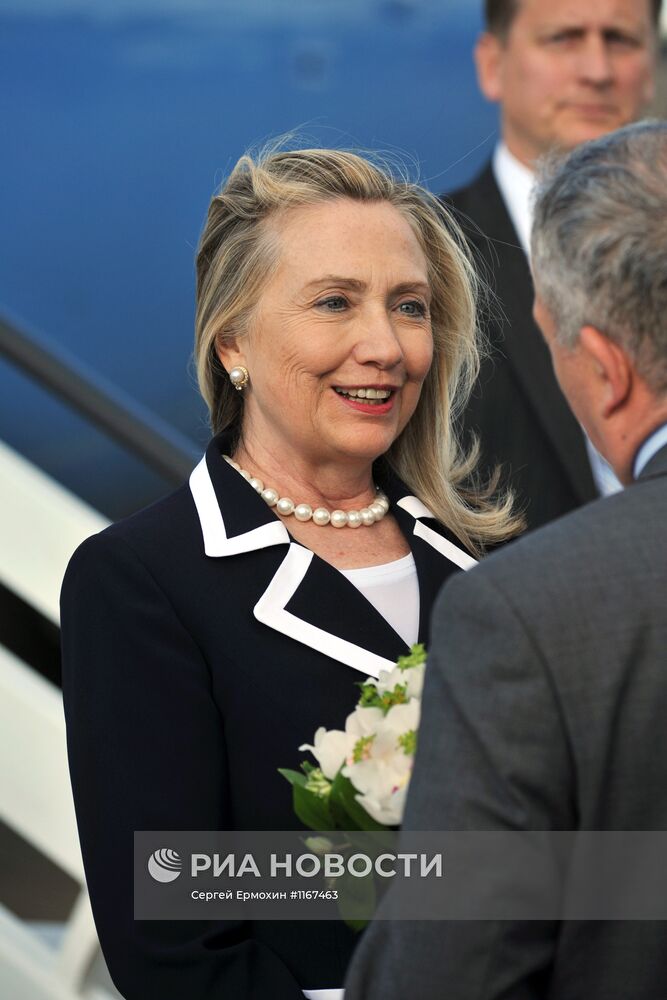 Визит Хиллари Клинтон в Санкт-Петербург