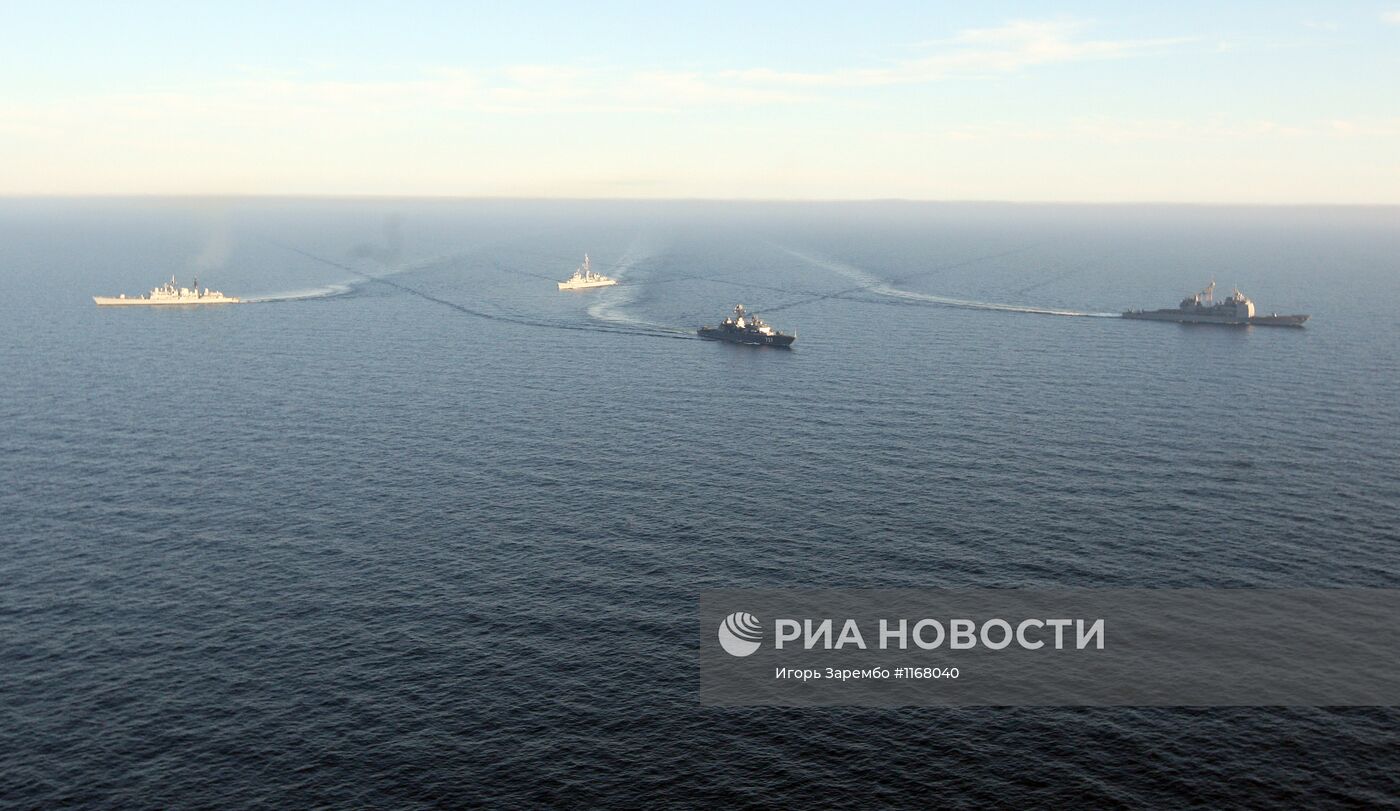 Международные военно-морские учения "Фрукус-2012"