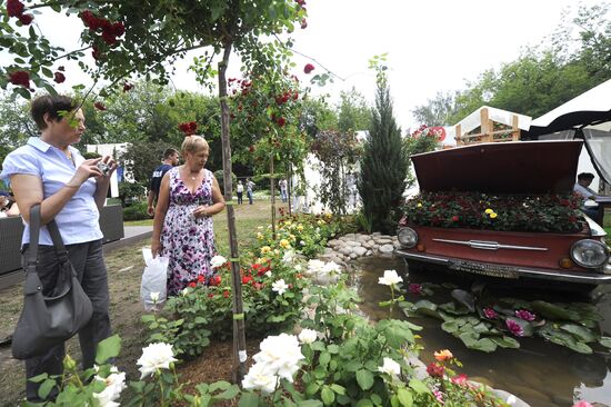 Открытие Московского международного фестиваля садов и цветов