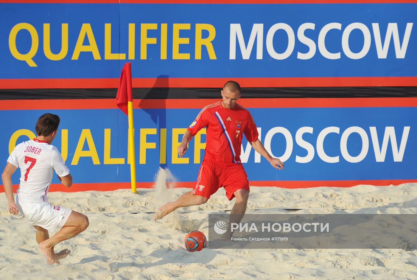 Пляжный футбол. Квалификационный раунд ЧМ-2013. Россия - Польша