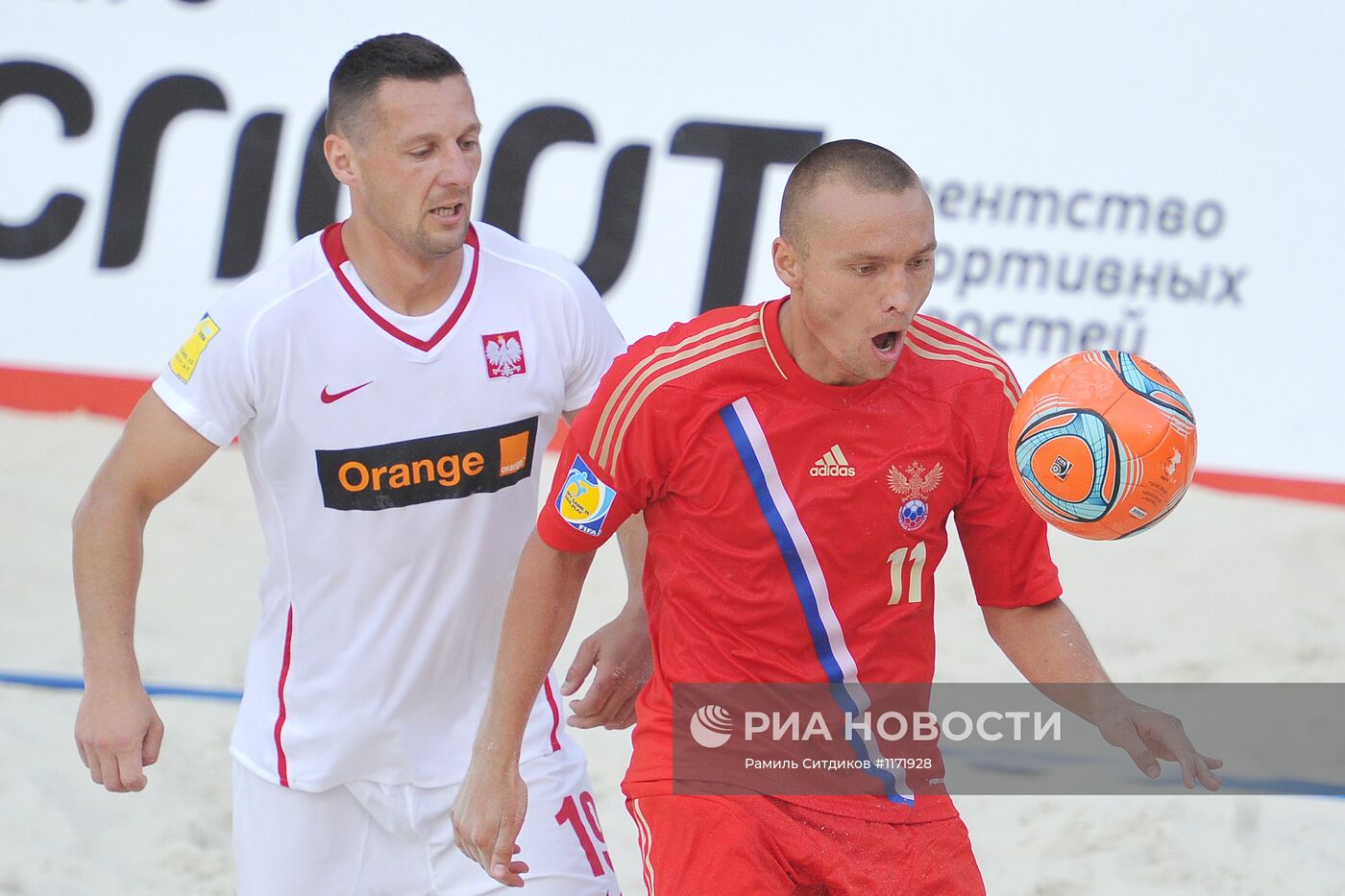 Пляжный футбол. Квалификационный раунд ЧМ-2013. Россия - Польша