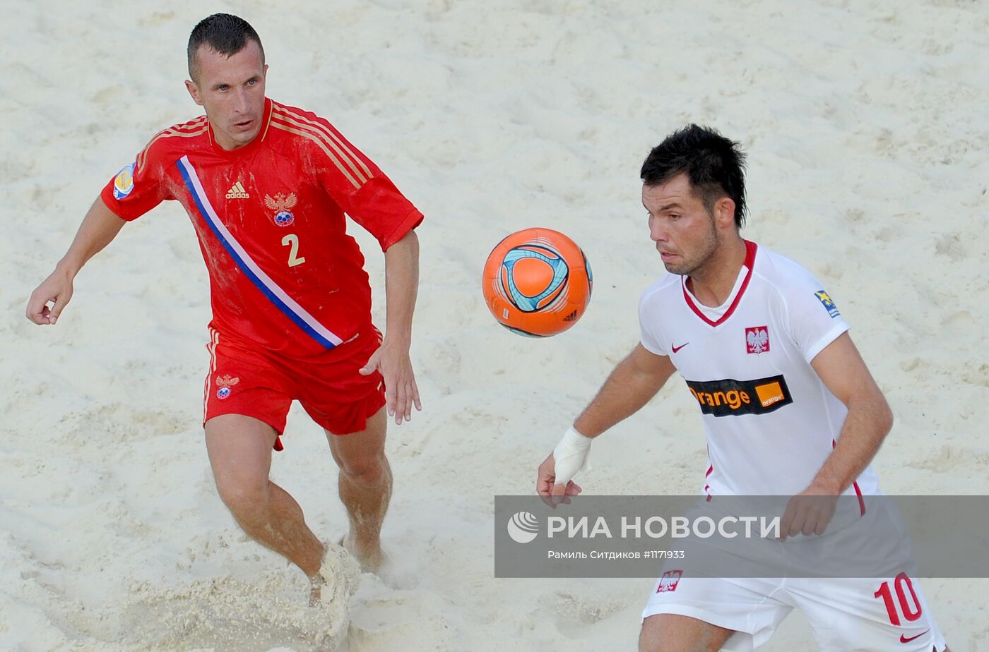 Пляжный футбол. Квалификационный раунд ЧМ-2013. Россия - Польша