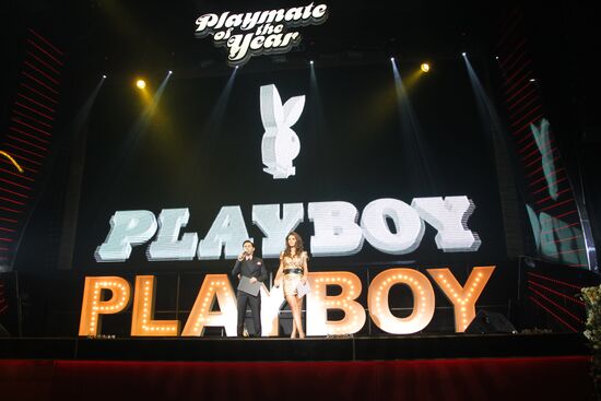 Награждение самой красивой девушки года по версии Playboy