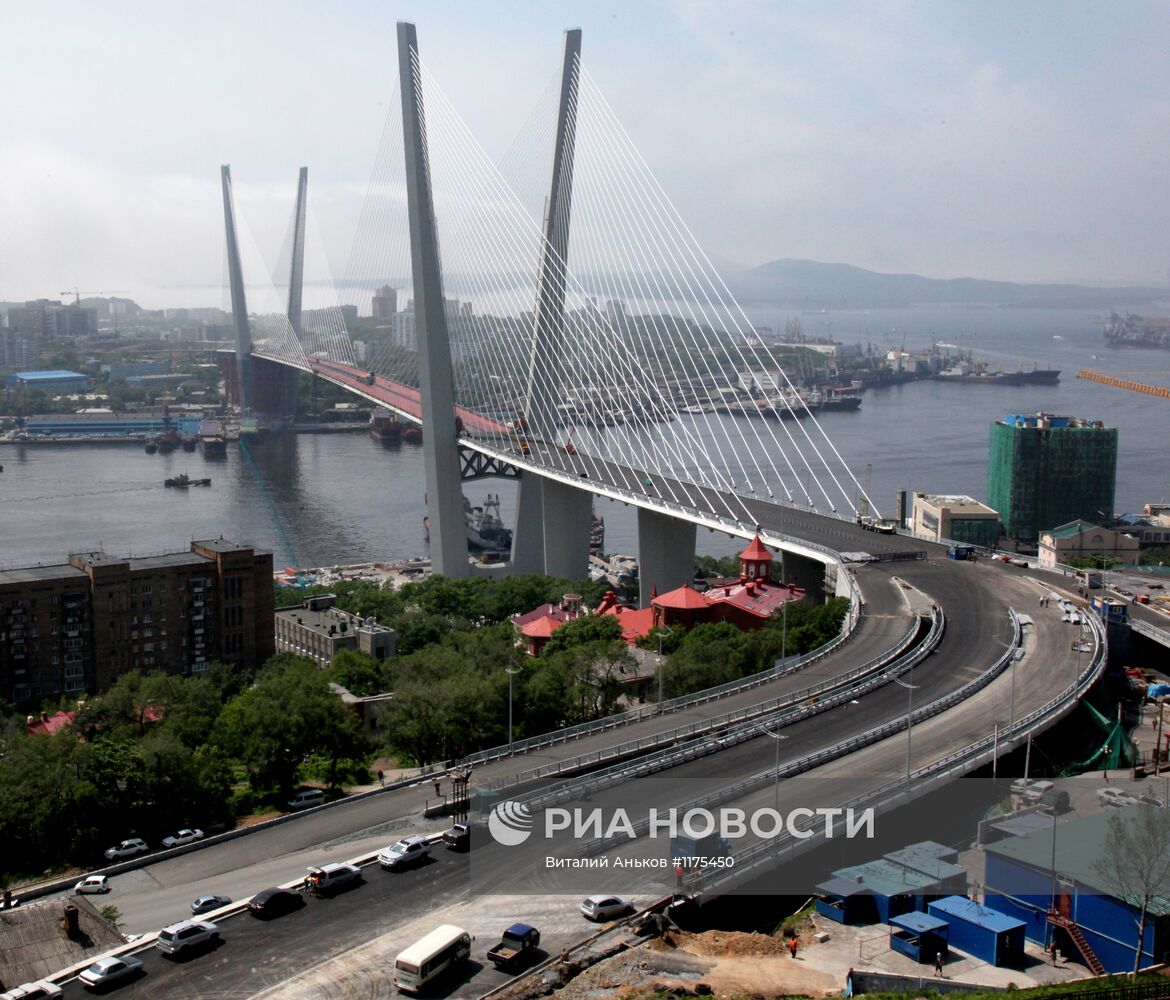 Строительные объекты к саммиту АТЭС-2012 во Владивостоке