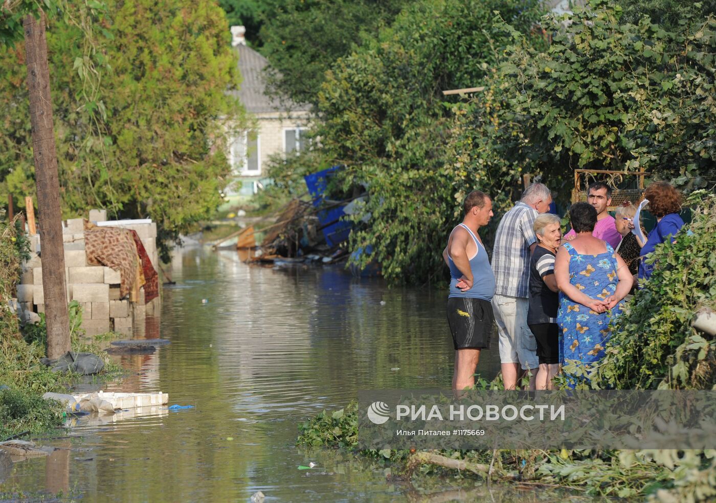 Последствия наводнения в Краснодарском крае