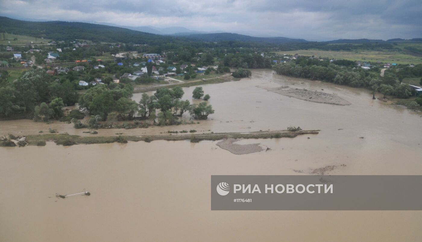 Последствия наводнения в Краснодарском крае