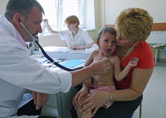 Работа детской поликлиники в Калининграде