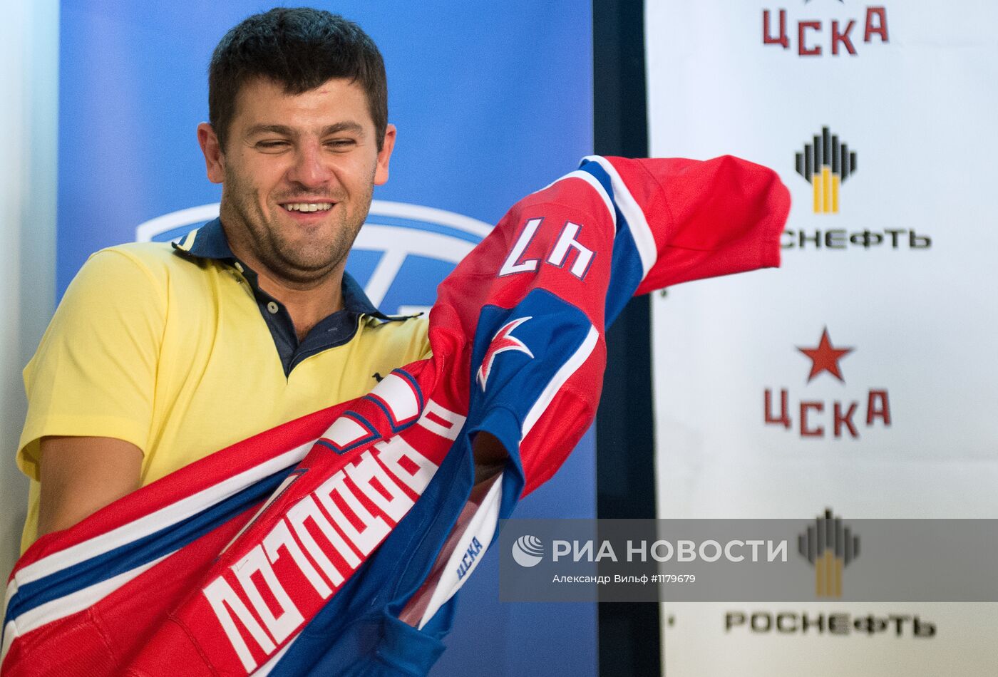 Хоккей. Презентация новых игроков ХК ЦСКА