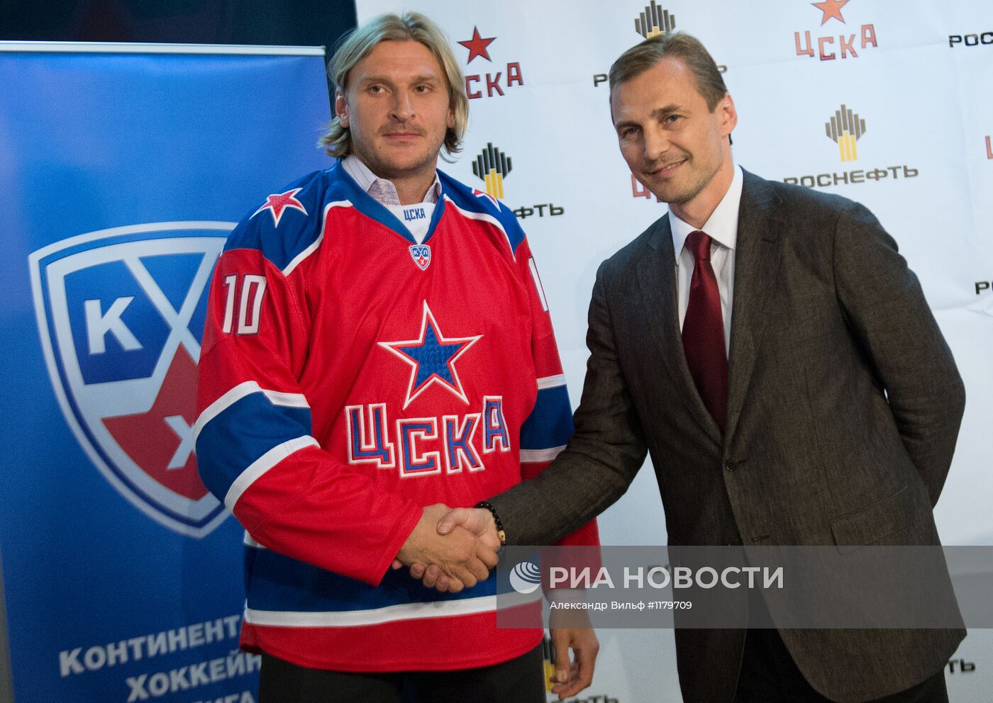Хоккей. Презентация новых игроков ХК ЦСКА