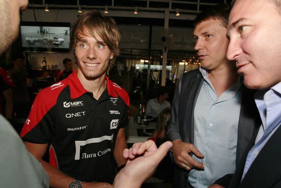 Pre-party Marussia F1 Team