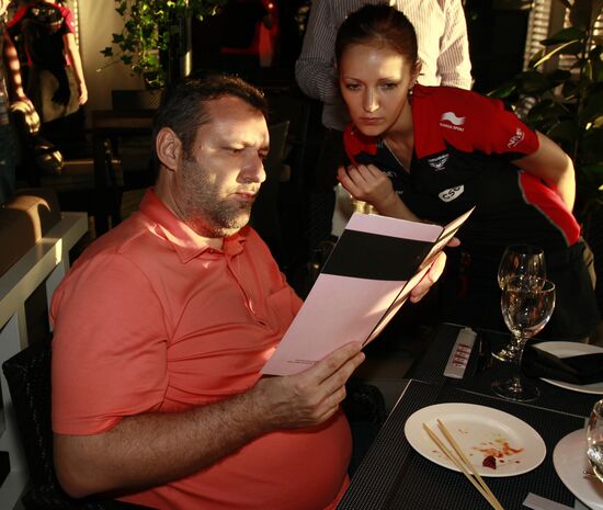 Pre-party Marussia F1 Team