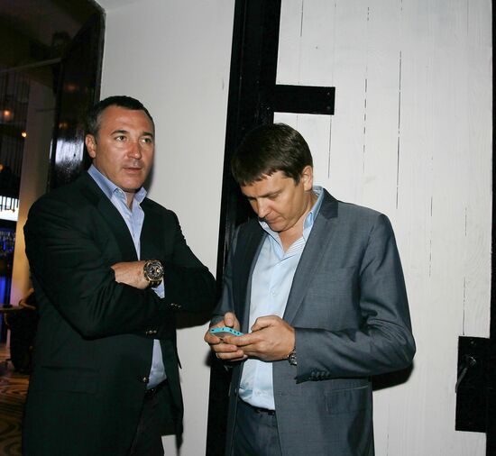 Pre-party Marussia F1 Team