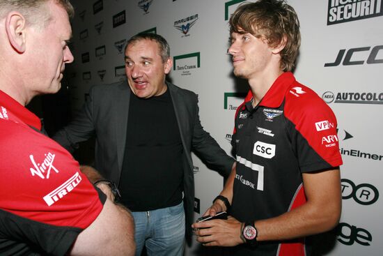Pre-party Marussia F1 Team