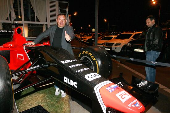 Pre-party Marussia F1 Team