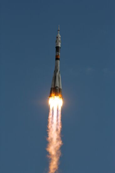 Запуск транспортного пилотируемого корабля "Союз ТМА-05М"