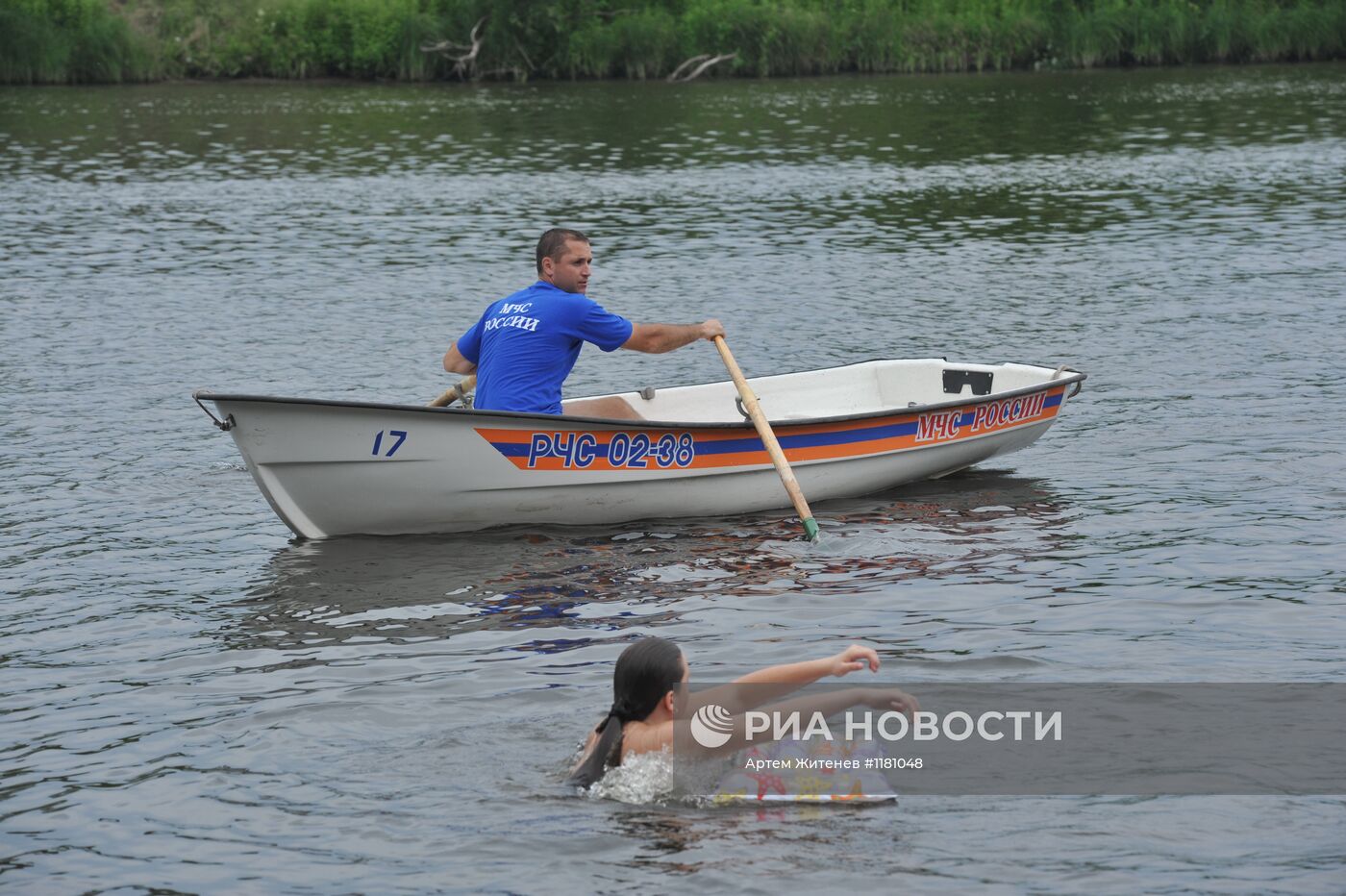 Отдых горожан в парках Москвы