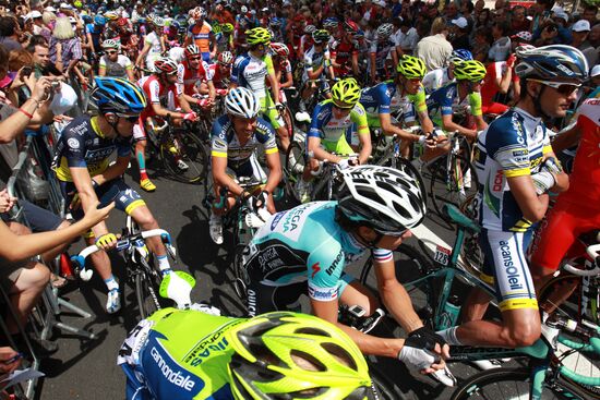 Велоспорт. "Тур де Франс - 2012". Четырнадцатый этап