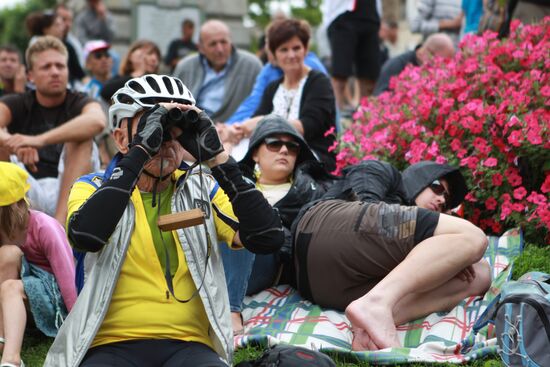 Велоспорт. "Тур де Франс - 2012". Четырнадцатый этап