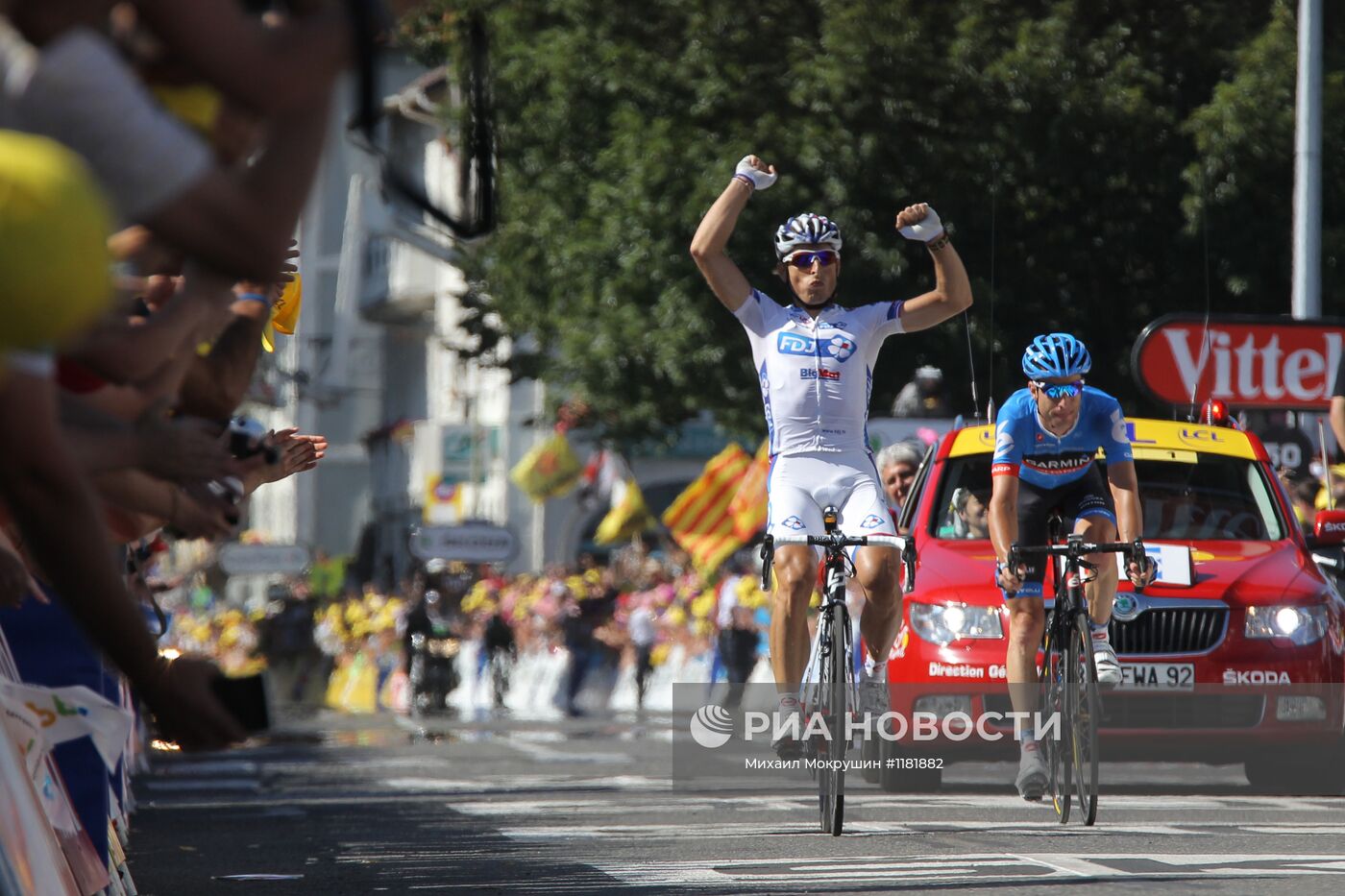 Велоспорт. "Тур де Франс - 2012". Пятнадцатый этап
