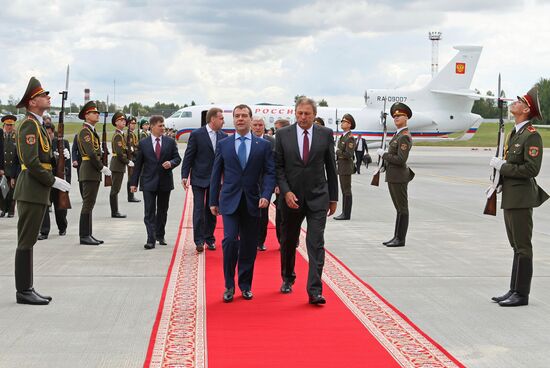 Рабочий визит Д.Медведева в Белоруссию