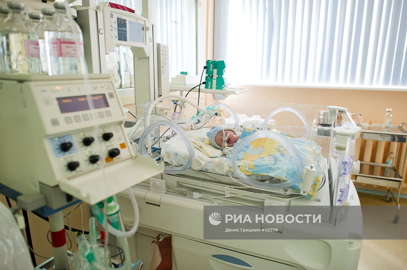 Посещение С.Собяниным родильного дома №17 в САО Москвы