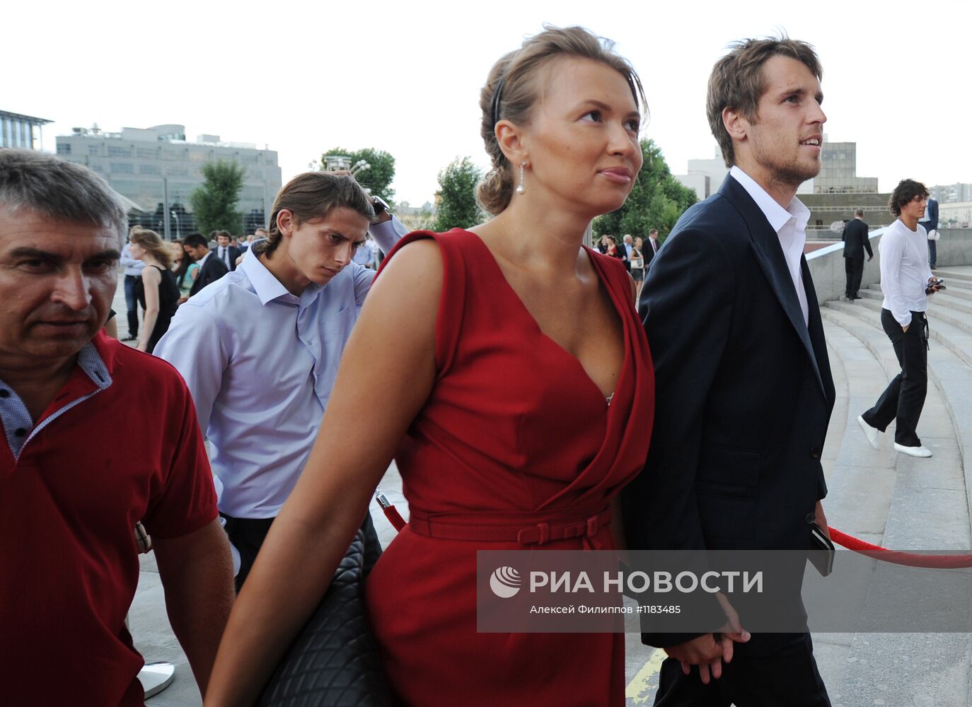 Футбол. Церемония награждения ФК "Спартак" серебряными медалями