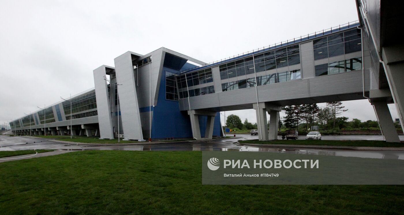Новый терминал аэропорта "Кневичи" во Владивостоке
