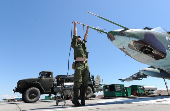 Военный аэродром "Приморско-Ахтарск" в Краснодарском крае