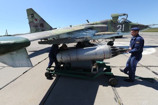 Военный аэродром "Приморско-Ахтарск" в Краснодарском крае