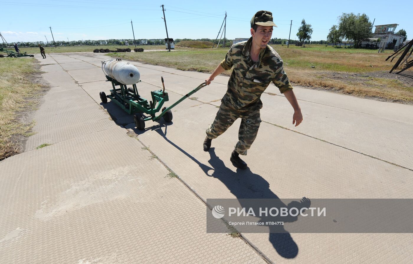 Военный аэродром "Приморско-Ахтарск" в Краснодарском крае