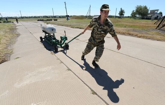 Военный аэродром "Приморско-Ахтарск" в Краснодарском крае