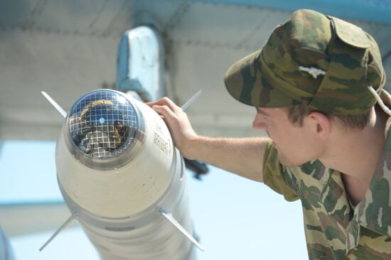 Военный аэродром "Приморско-Ахтарск" в Краснодарском крае