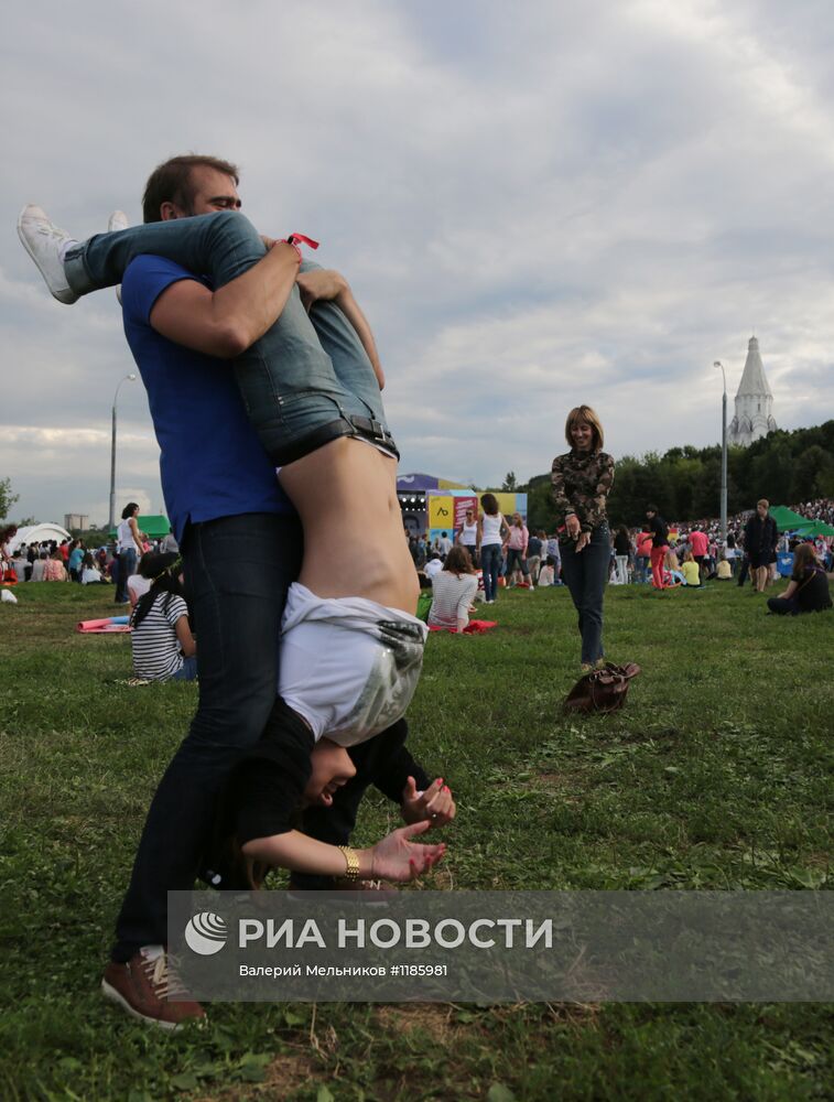 Фестиваль "Пикник "Афиши" в Москве