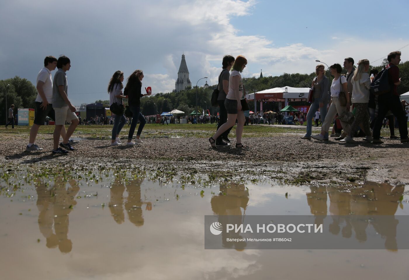 Фестиваль "Пикник "Афиши" в Москве