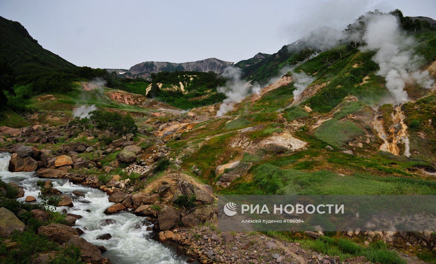 Долина Гейзеров в Кроноцком заповеднике